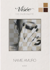 Visee Eye Color Palette NA 02 Bordeaux Brown 4g Namie Amuro Collaboration Design