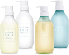 [Japanese Shampoo and Conditioner] LUFT Shampoo   Treatment (Moisturizing type) 500mL each (large capacity) Exclusive to beauty salons PPT Amino acid Non-silicone Dense foam (Set)