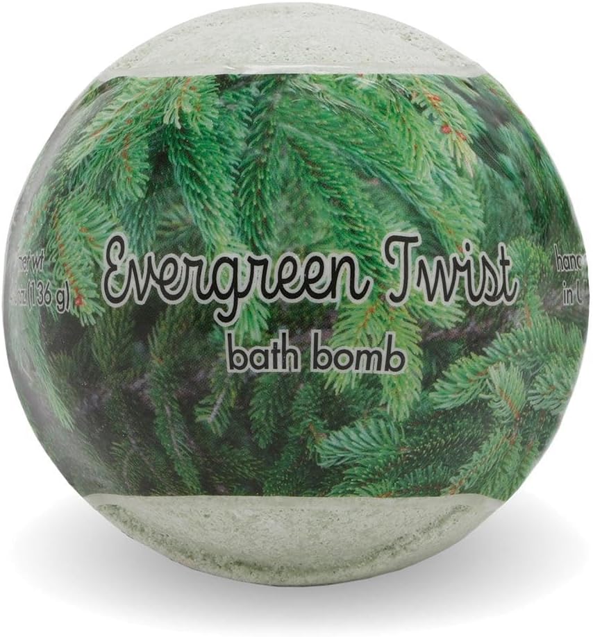 primol element Bath Bomb / Evergreen Twist 136g Shea Butter and Coconut