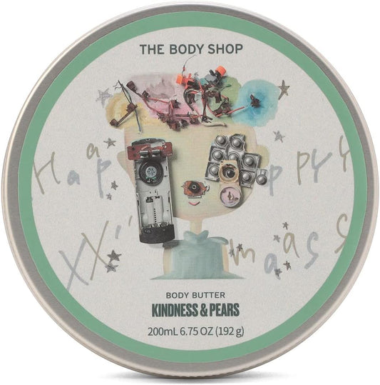 The Body Shop Official Body Butter, PE, 6.8 fl oz (200 ml), Genuine Product