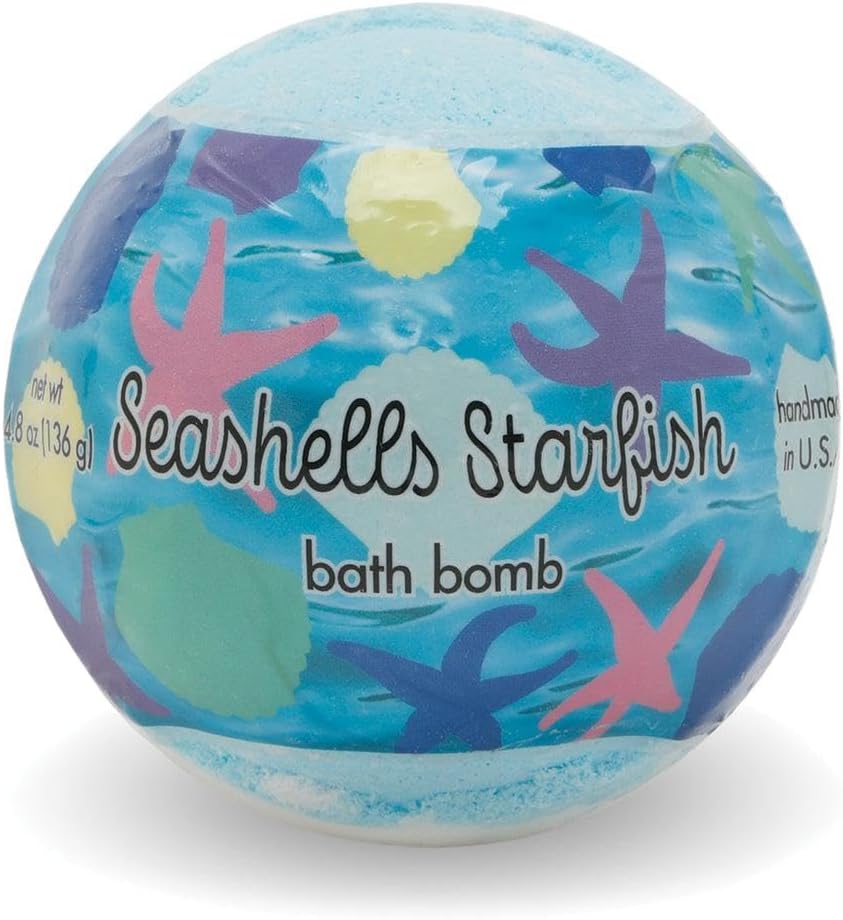 primol element Bath Bomb/Sea Shell   Starfish 136g Shea Butter and Coconut