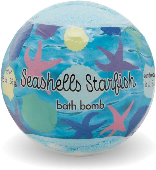 primol element Bath Bomb/Sea Shell   Starfish 136g Shea Butter and Coconut