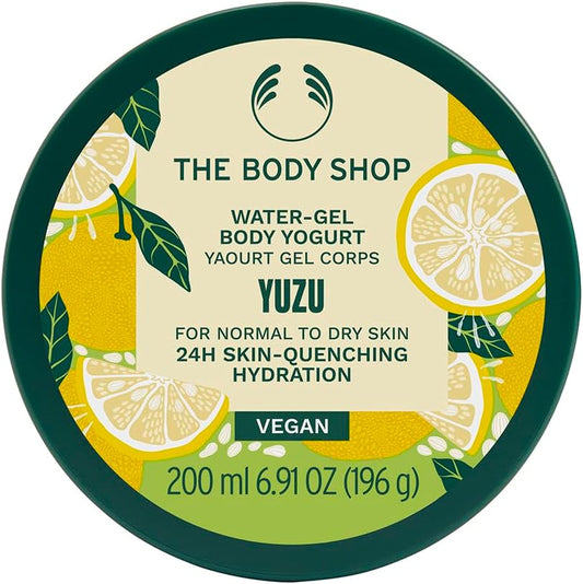 The Body Shop Official Body Yogurt YZ, 6.8 fl oz (200 ml) (Scent: Yuzu) Genuine