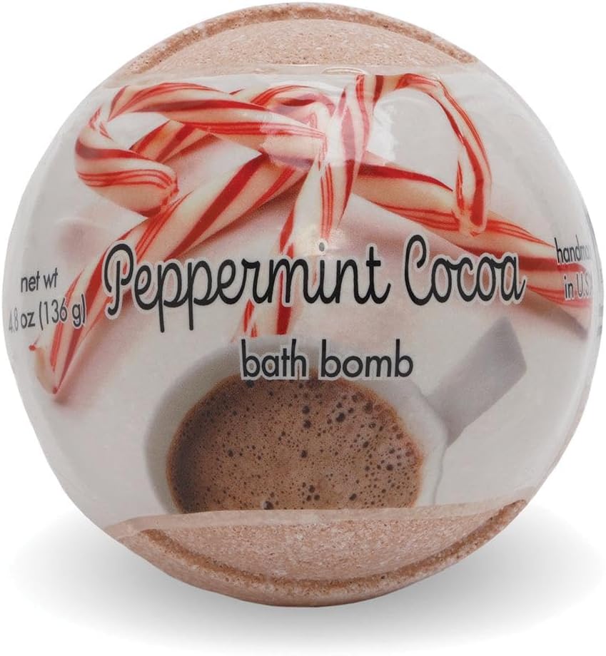 primol element Bath Bomb/Peppermint Cocoa 136g Shea Butter and Coconut