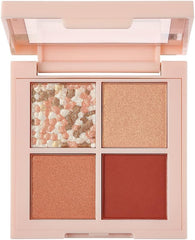 Revlon Dazzle Eyeshadow Quad 004 Rosie Brown Color Image: Rose Brown Japan Development Eyeshadow 3.0g