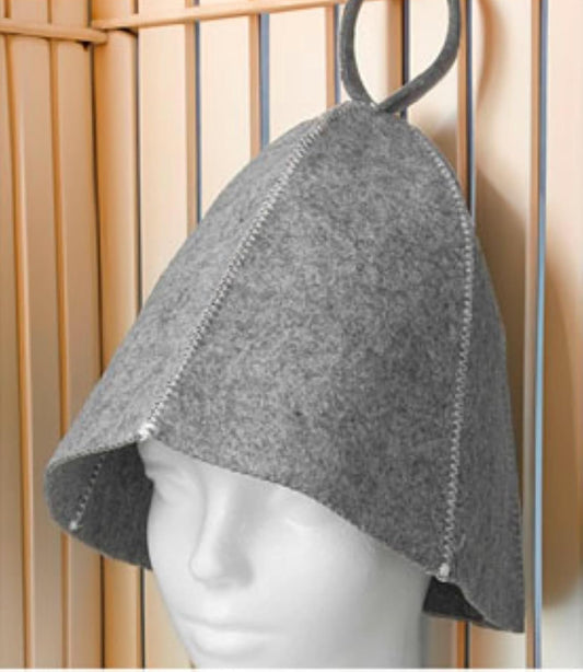 Riracco Sauna Hat, Sauna Cap, Men's, Women's, Unisex