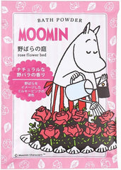 35g Moomin Bath Powder (Mokemono Jam) 12pcs (white turbidity type bath fee) Made in Japan Sweet and sour moss scent moomin)