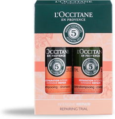 [Japanese Shampoo and Conditioner] L'OCCITANE Five Herbs Repairing Shampoo   Conditioner Trial Set