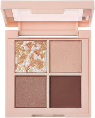 Revlon Dazzle Eyeshadow Quad 004 Rosie Brown Color Image: Rose Brown Japan Development Eyeshadow 3.0g