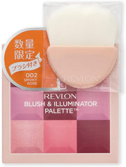 REVLON BLUSH   ILLUMINATOR PALETTE (TM) WITH BRUSH SMOKY ROSE