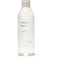 Muji Sensitive Skin Lotion Refreshing 10.1 fl oz (300 ml) + Milky Lotion for Sensitive Skin 7.8 fl oz (200 ml), Set of 2