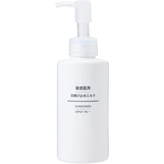 MUJI SPF 27 Sunscreen Milk for Sensitive Skin 150ml 15252589