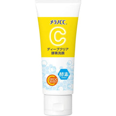 Melano CC Deep Clear Enzyme Face Wash 130g Enzyme x Vitamin C Facial Cleansing Foam Pore Care