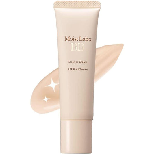 Amazon.co.jp Limited Quasi-drugs Moist Lab BB Essence Cream <Beige> 30g SPF50 PA++++ (High Moisturizing/Pore Cover) Made in Japan