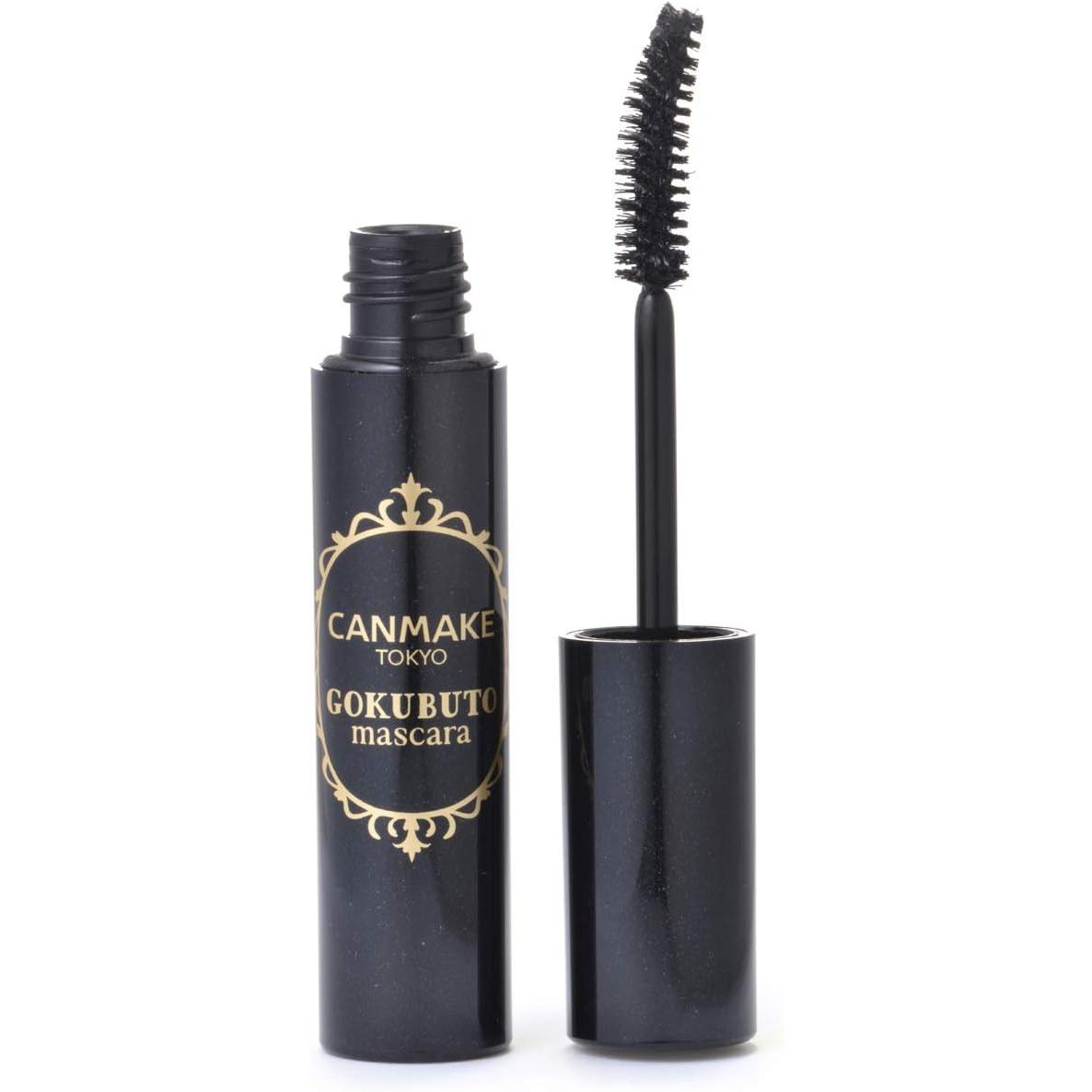 Can Makeup Gokbuto Mascara Super Black 6.8g Volume curl keep Turn off with hot water