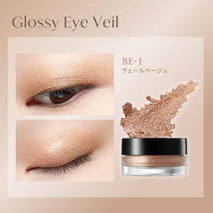 Visee Glossy Eye Vert BE-1 Vert Beige 5g