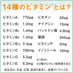 [Japanese Sports Supplements] Deanatura Style Iron x Multivitamin 90 grains (for 90 days)