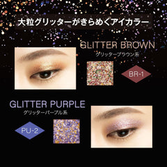 Visee Powder Riche Aurora Glitter Eyes Eye Color BR-1 Glitter Brown 1.3g