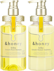 [Japanese Shampoo and Conditioner] Winnie the Pooh Limited Design 2023 And Honey Creamy EX Damage Repair Limited Pair Set Shampoo/Treatment/4step Travel Kit Damage Care