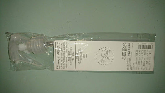 MUJI Spray Head Trigger Type Lotion