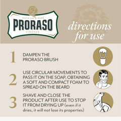 PRORASO (Poloraso) PRORASO (Poloraso) Shaving soap sensitive sensitive shaving men's cream Italian 150ml 150ml (1x)