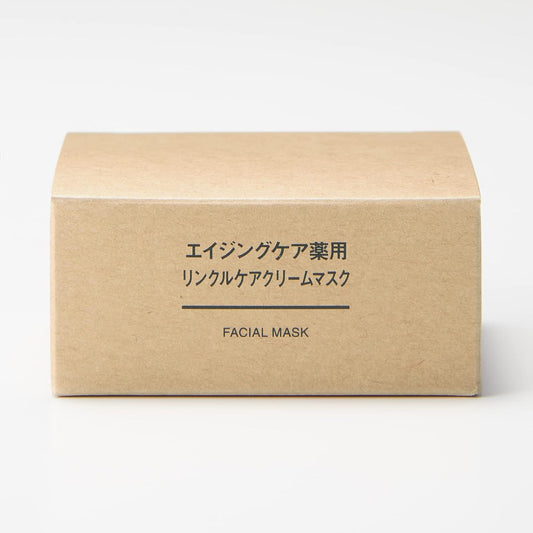 MUJI Quasi Drug Aging Care Medicated Wrinkle Care Cream Mask 80g 44294413 80g (x1)