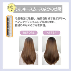 [Japanese Shampoo and Conditioner] Steven Knoll Color Control Shampoo Conditioner Set Trial Bottle 300ml each Color Damage Prevents Color Fading Amino Acid Non-Silicon