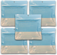 Make.iN Cleansing Pure Cotton 50 Pieces Large Capacity CICA Human Stem Collagen Moisturizing (1)