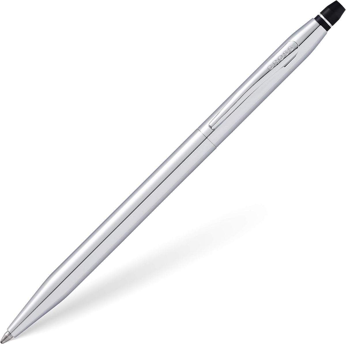 CROSS BALLPOINT PEN OILY Click AT0622-101 Chrome authorized imports