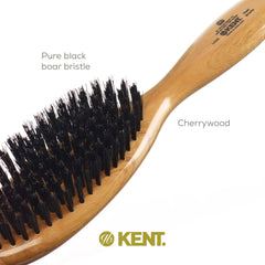 Ladies Oval Hair Brush Black (LC22) Brush by Kent by Kent parallel import goods Parallel imports