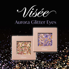 Visee Powder Riche Aurora Glitter Eyes Eye Color BR-1 Glitter Brown 1.3g