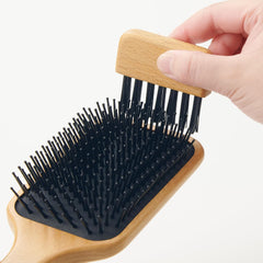 MUJI OFA37A0S Beech Wood Cleaning Brush for Hair Brush