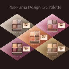 Visse Riche Panorama Design Eye Palette BE-9 Lavender Beige 5.5g Powder