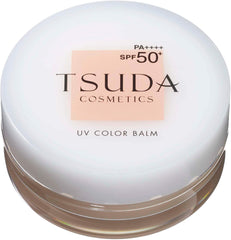 TSUDA COSMETICS UV color balm (beige ocher) beauty balm for fluctuating skin and sensitive skin 18g