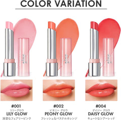 Revlon Kiss Glow Balm 004 Daisy Glow: Sheer Red (Brevet) Melting Balm Moisture 2.8g Lip Color Lipstick