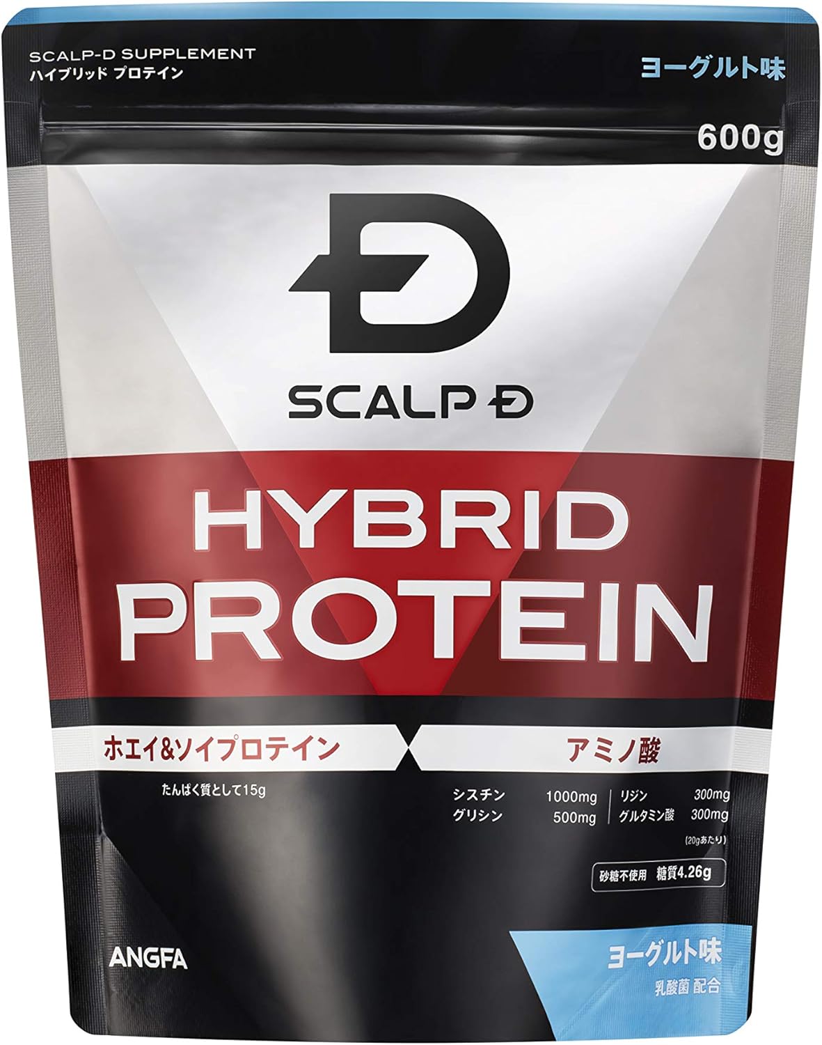 ANGFA Scalp D Supplement hybrid protein whey protein soy protein saw palm tree 600g tonkat alicystine (yogurt flavored)