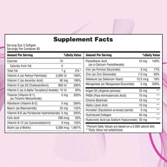 [Japanese Sports Supplements] Hair Skin Nails Argan Oil Infused, 5000 mcg of Biotin, 150 Rapid Release Liquid Softgels