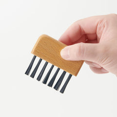 MUJI OFA37A0S Beech Wood Cleaning Brush for Hair Brush