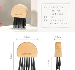 BESTOOL Hair Brush Cleaner, Hair Remover, Bristle Cleaner, Care