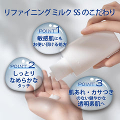 Sekkisei Clear Wellness (For Sensitive Skin) Refining Milk SS (Refill) High Moisturizing Emulsion Pore 120mL