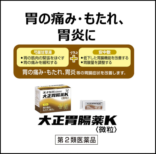 Class 2 pharmaceuticals 50 packages of Taisho gastrointestinal medicine