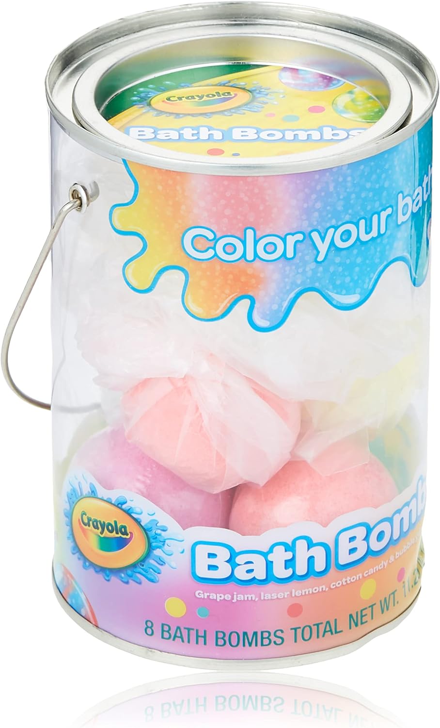 Crayola Bath Bombs Bucket 8 Count (2 Pack) 141 Parallel Import