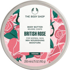 The Body Shop Body Butter, British Rose, 7.8 fl oz (200 ml)