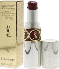 Yves Saint Laurent Rouge Volupte Rockshine, 0.1 oz (3.5 g), 12 Rock Stage, Red