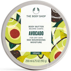 The Body Shop 2002231 Body Butter, Avocado, 7.8 fl oz (200 ml)