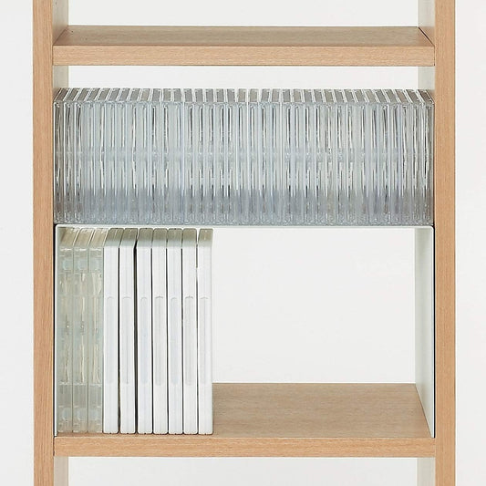 MUJI 18121748 Stacking Shelf, U-Shaped Shelf, Width 14.8 x Depth 11.0 x Height 8.5 inches (37.5 x 28 x 21.5 cm)