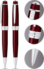 Cross ballpoint pen oily Bailey Red NT0452-8 Authorized Import