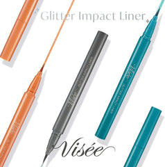 Visee Color Impact Liquid Liner Eyeliner BR340 Brown 0.4ml (x 1)