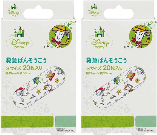 Amazon.co.jp only skater emergency bandage Size S 40 sheets (2 sets of 20 sheets) Band-Aid Disney Toy Story Cut Bang QQB2-A