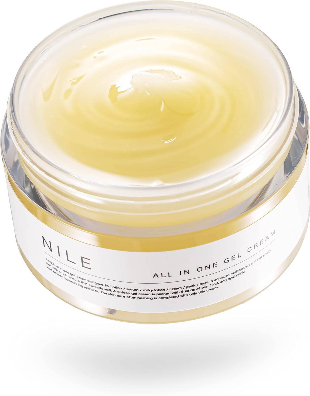 NILE All in One Gel Cream, Men's, Women's, Lotion, Serum, Milky Lotion, Pack, Cream, After-shave, Trouble Care, 7-in-1 (La France Scent)